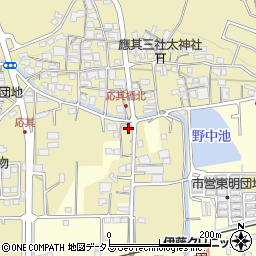 和歌山県橋本市高野口町応其198周辺の地図