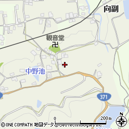 和歌山県橋本市向副306周辺の地図