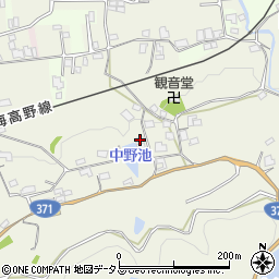 和歌山県橋本市向副330周辺の地図