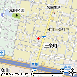 香川県高松市三条町105周辺の地図