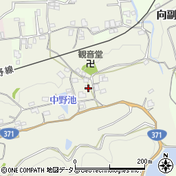 和歌山県橋本市向副320周辺の地図