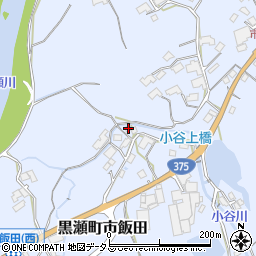 広島県東広島市黒瀬町市飯田345周辺の地図