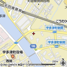 香川県綾歌郡宇多津町2578周辺の地図