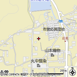 和歌山県橋本市高野口町応其36周辺の地図