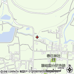 香川県高松市国分寺町新居2521周辺の地図