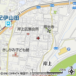 和歌山県橋本市岸上276周辺の地図