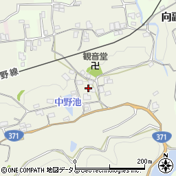 和歌山県橋本市向副321周辺の地図