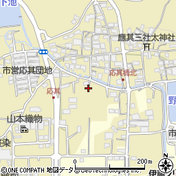和歌山県橋本市高野口町応其159周辺の地図