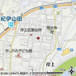 和歌山県橋本市岸上278周辺の地図