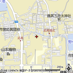 和歌山県橋本市高野口町応其169周辺の地図