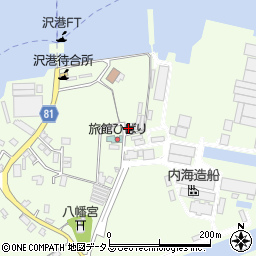 広島県尾道市瀬戸田町沢228周辺の地図