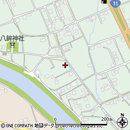香川県坂出市加茂町甲185-2周辺の地図