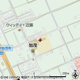 坂出市立加茂小学校周辺の地図