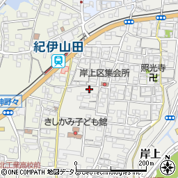 和歌山県橋本市岸上223周辺の地図
