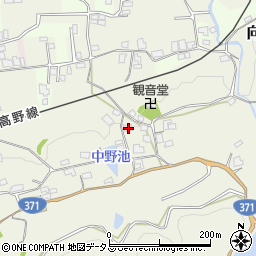 和歌山県橋本市向副324周辺の地図