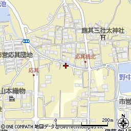 和歌山県橋本市高野口町応其170周辺の地図