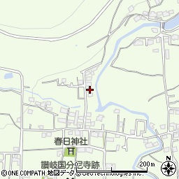 香川県高松市国分寺町新居2544-9周辺の地図