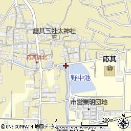 和歌山県橋本市高野口町応其277周辺の地図