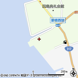 広島県尾道市因島中庄町2018周辺の地図