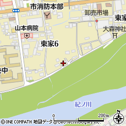堺屋周辺の地図