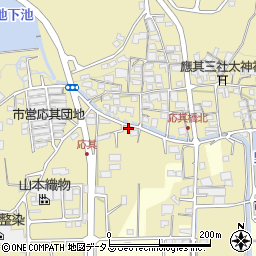 和歌山県橋本市高野口町応其157周辺の地図