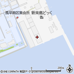 株式会社新来島広島どっく周辺の地図