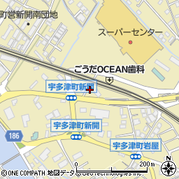 香川県綾歌郡宇多津町2376周辺の地図
