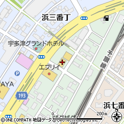 西松屋香川宇多津店周辺の地図