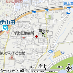 和歌山県橋本市岸上289周辺の地図