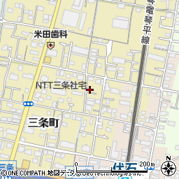 香川県高松市三条町193周辺の地図