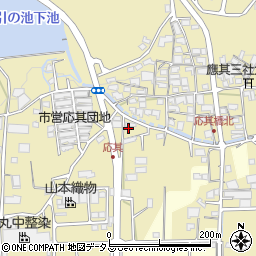 和歌山県橋本市高野口町応其154-3周辺の地図