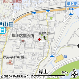 和歌山県橋本市岸上294周辺の地図