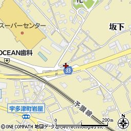 香川県綾歌郡宇多津町3545-3周辺の地図