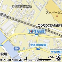香川県綾歌郡宇多津町2408周辺の地図