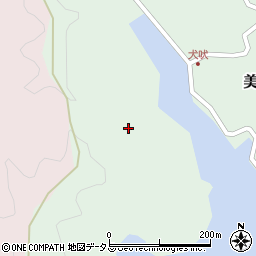 長崎県対馬市美津島町犬吠103-2周辺の地図