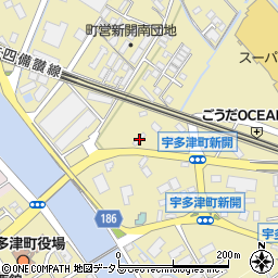 香川県綾歌郡宇多津町新開2568-1周辺の地図