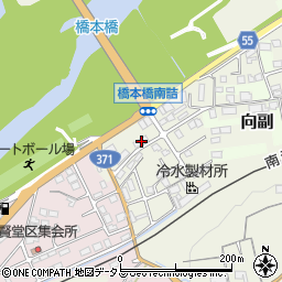 和歌山県橋本市向副1015周辺の地図