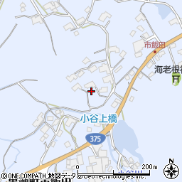 広島県東広島市黒瀬町市飯田587周辺の地図