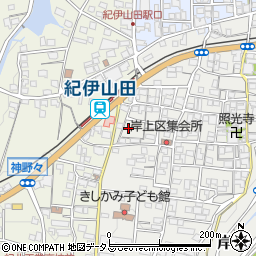 和歌山県橋本市岸上362周辺の地図