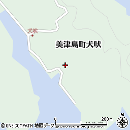 長崎県対馬市美津島町犬吠167周辺の地図