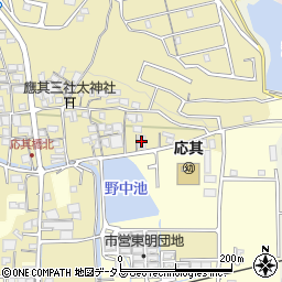 和歌山県橋本市高野口町応其256周辺の地図