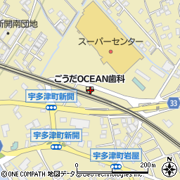 香川県綾歌郡宇多津町2375周辺の地図