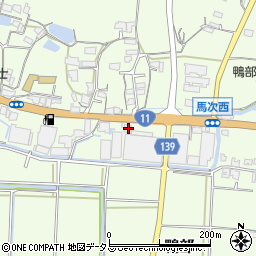 香川県さぬき市鴨部4622周辺の地図