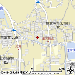 和歌山県橋本市高野口町応其318周辺の地図