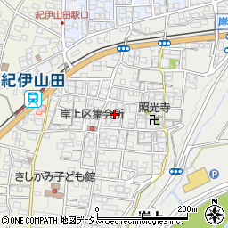 和歌山県橋本市岸上316周辺の地図