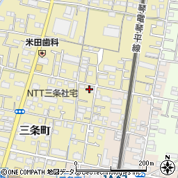 香川県高松市三条町197周辺の地図