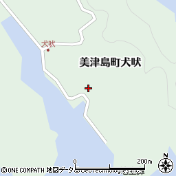 長崎県対馬市美津島町犬吠201周辺の地図
