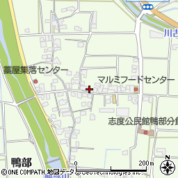 香川県さぬき市鴨部1183周辺の地図