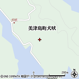 長崎県対馬市美津島町犬吠206周辺の地図