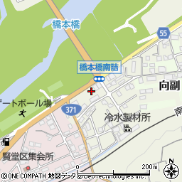 和歌山県橋本市向副1006周辺の地図
